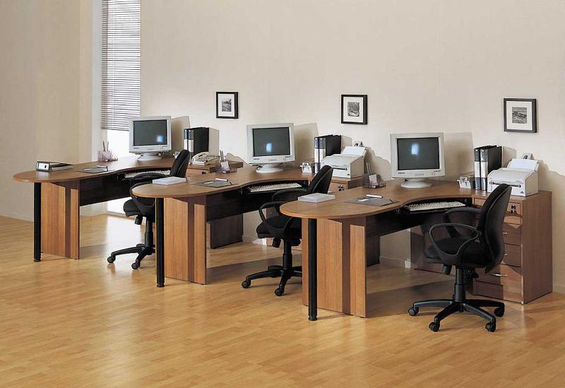 Офисные столы Ольха – Опора для стола Черная