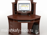 Компьютерный стол полукруглый Вишня Виктори
